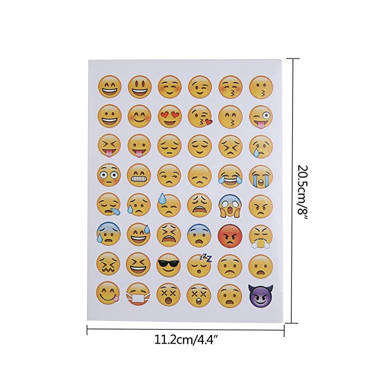 Fancy Expression Emoji Stickers Printing