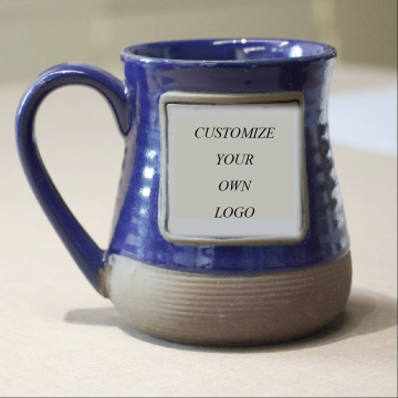 Customized Wholesale Ceramic Mugs with Embossed Logo - 22 oz Beer Mugs for Beer Shops