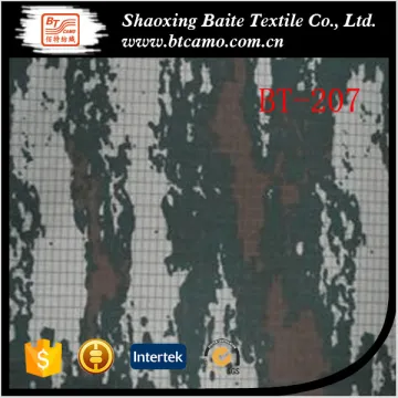 degital rip stop waterproof camouflage military tent canvas fabric