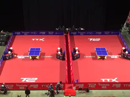 High end ITTF Table Tennis Flooring 7.0mm Pro