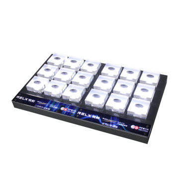 Clear Acrylic e cigarette display stand rack
