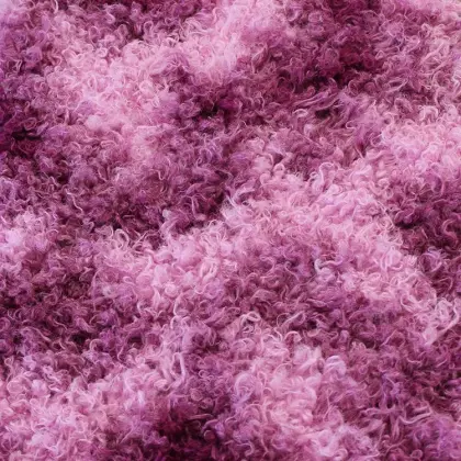 Raccoon fur jacquard soft faux fur fabric faux sheep daisy faux fur fabrics