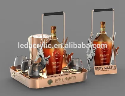 Remy Martin Service Tray with bottle cradle