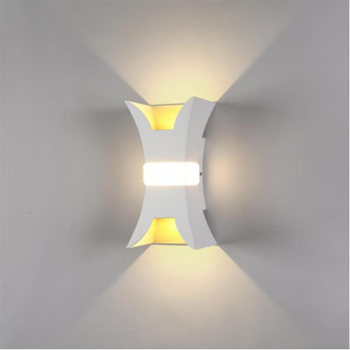 Weiße farb wasserdichte Außenwandlampe