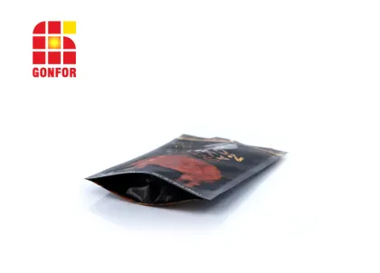 Bacon Jerky Packaging Stand Up Pouch With Zipper