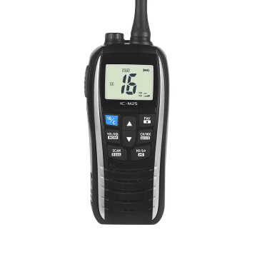 IC-M25 Marine VHF Terapung Genggam Intercom Peranti Maritim