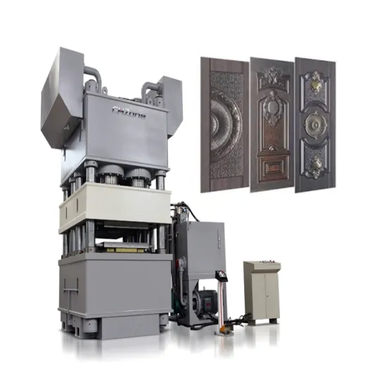 China Manufacturer Y32 2500Tons Hydraulic Punching Machine for Steel Door Making