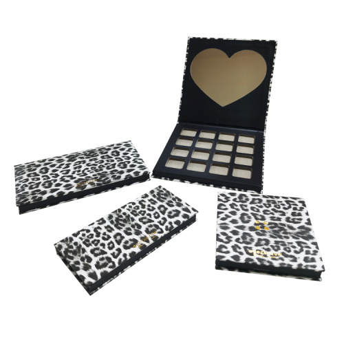 Coloring Round mirror eye shadow palette packaging box