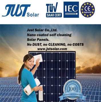 300W Mono Solar Panels with Nano Coated Self Cleaning