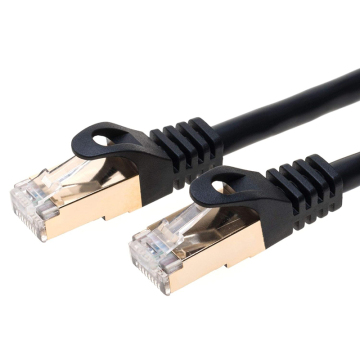 Hochwertiges goldplattiertes RJ45 28AWG UTP Pure Copper 8-Core Twisted Cat5 Cat6 Cat7 Ethernet Patch LAN-Netzwerkkabel