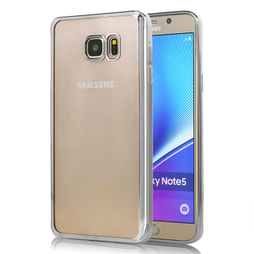 LZB New arrival Electroplating TPU Cover Case for Samsung galaxy note 5