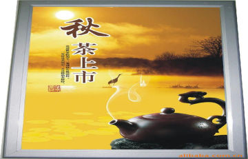Resist Shock Standing Acrylic Waterproof Light Box 19mm For Subway , Bank