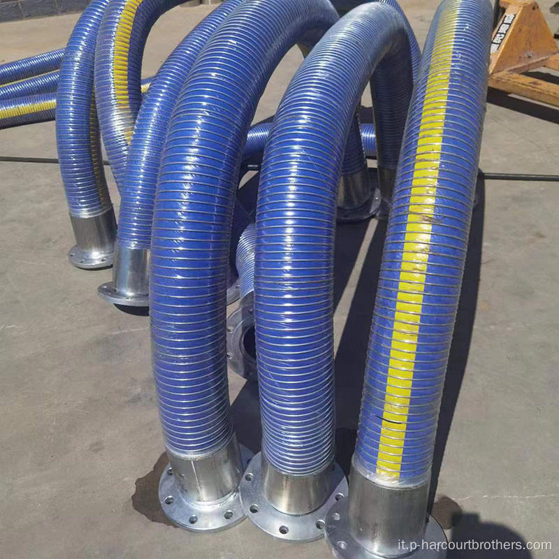 tubo di assorbimento di olio di drenaggio grande diametro flessibile