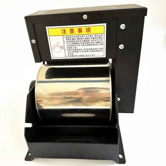 Magnetic Roller Separator for Cutting Fluid Emulsion Grinder (25L-300L)