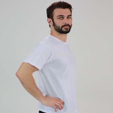 Custom Cotton Tshirt, Breathable White Tshirt Printing, Blank 100% Cotton Tshirt Men