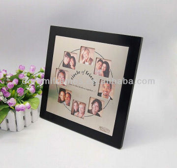 Beautiful gift photo frame with circle of friends' photo