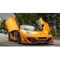 Pet brilhante McLaren Orange Car Vinyl embrulhado