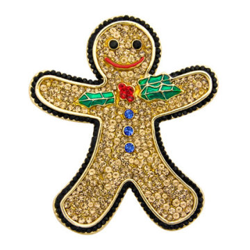 Comic smiling baby brooch charming 1109-F