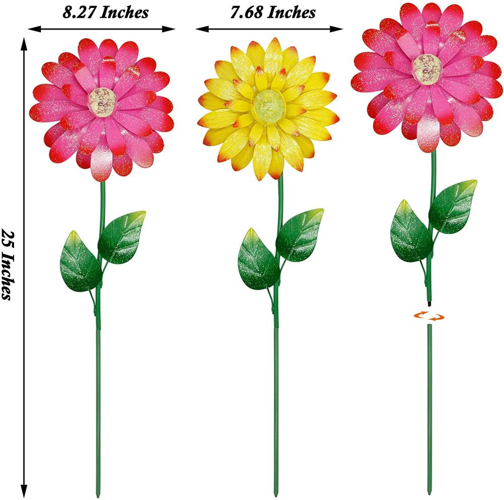 Swaking Head Metal Outdoor Tournesols