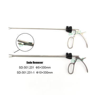 Laparoscopy Surgical Hemolock Endo Remover 5*330mm