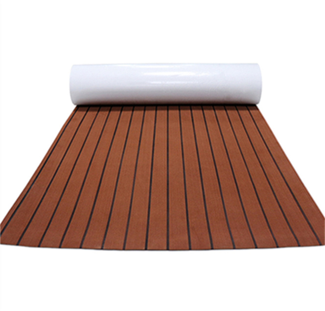 EVA Marine Faux Teak Deck Flooring Anti-Slip Waterproof