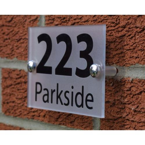 Custom Condominium Door Sign Number Sign for Door