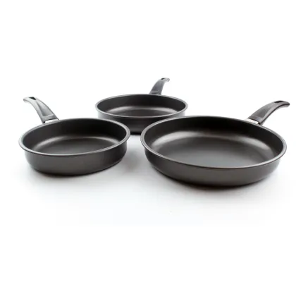 Non-Stick Black Frying Pan 14-18cm - Kitchen Chef Cookware