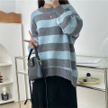 Large size knit tops autumn and winter