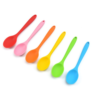 High Quality Wholesale Food Grade Silicone Salad Spoon Mixing Spoon Serving Spoon