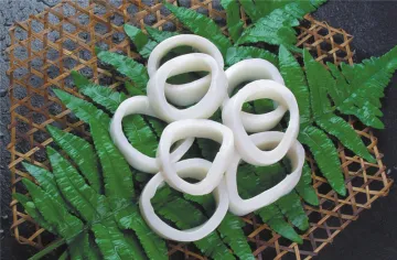 Frozen Seafood Raw Todarodes Squid Rings