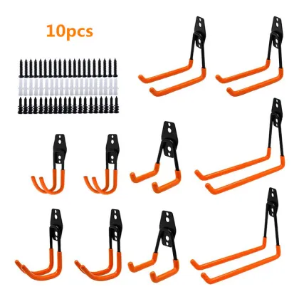 Tool Storage Hanger Iron Dipped Wall Garage Hooks