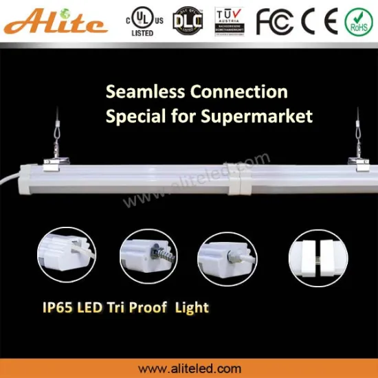 1200mm T8 Vapor tight linear lighting fixture ip65 tri-proof led light