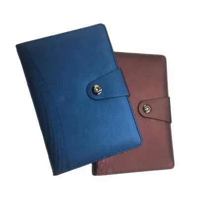 Customized Logo Moleskine Hardcover Diary - Magnetic PU Leather Journal Notebook Wholesale