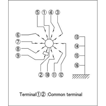 Mode Switch with 10 Positions