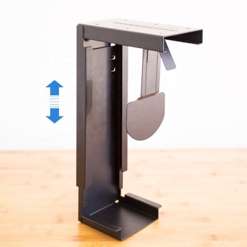 Adjustable Under Desk CPU Holder for Heavy-Duty Use
