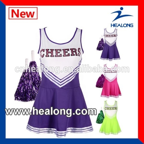 Custom School Girl Cheerleading Uniforms Dresses