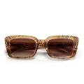 Floral Acetate Sunglasses Lady