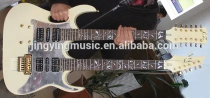 Double (two) Neck (head) Electric Guitar Musical Instruments