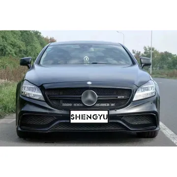 CLS63 AMG Style Auto Parts for Benz W218 (2011-2014) - Front & Rear Bumpers with Grille