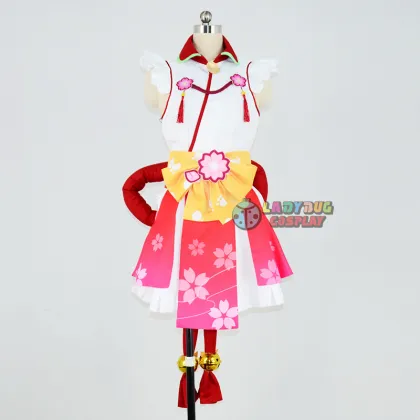 Vtuber Miko Ch. Sakura Miko Cosplay Costume