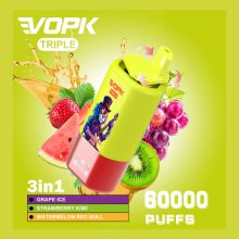 VOPK 3-in-1 Disposable Vape with Triple 60k Performance