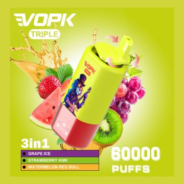 VOPK 3-in-1 Disposable Vape with Triple 60k Performance
