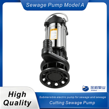 Bomba de aguas residuales diseñada para cortar y eliminar desechos