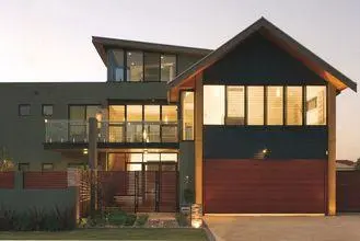 Prefabricated  Villas Light Steel Frame Fireproof Decorated