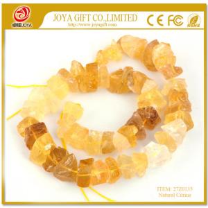 Natural Raw Rough Citrine Beads no polished