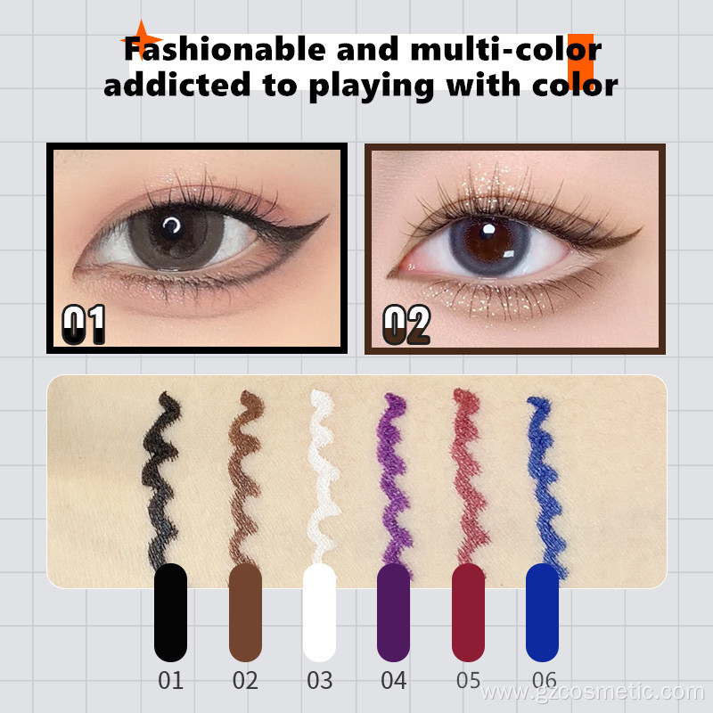 Colorful and trendy eyeliner pen