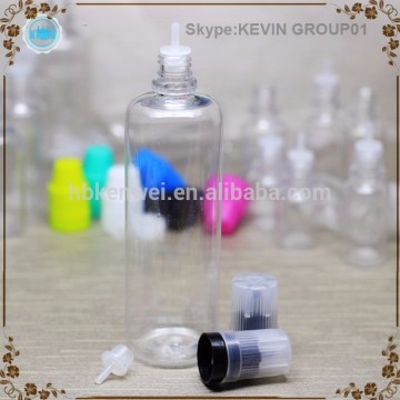 plastic empty cosmetic pet bottles clear PET Cosmetic bottles with screw cap