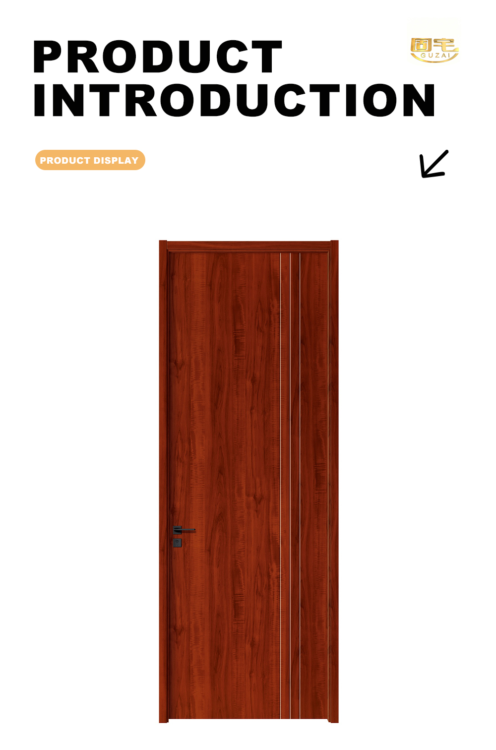 TC General Cuban Log Timber Door X
