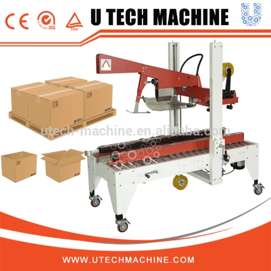 Carton Box Sealer Packing Machine Line/Automatic Folding Carton Sealer Machine