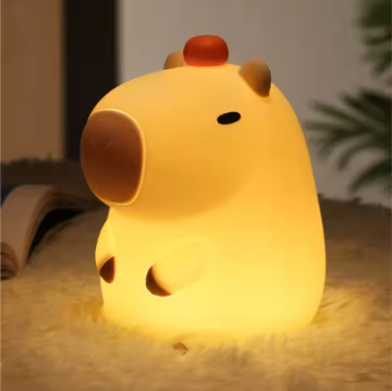 Goldmore1 Modern LED Night Light - Cute Animal Capybara Design - Wholesale at Low Prices for Baby Sleep Aid and Relaxation" 

However, if you need a more concise title suitable for a search engine, consider:

"Cute Capybara LED Night Light - Goldmore1 - W